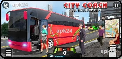 تحميل City Coach Bus Simulator لعبة قيادة أوتوبيس